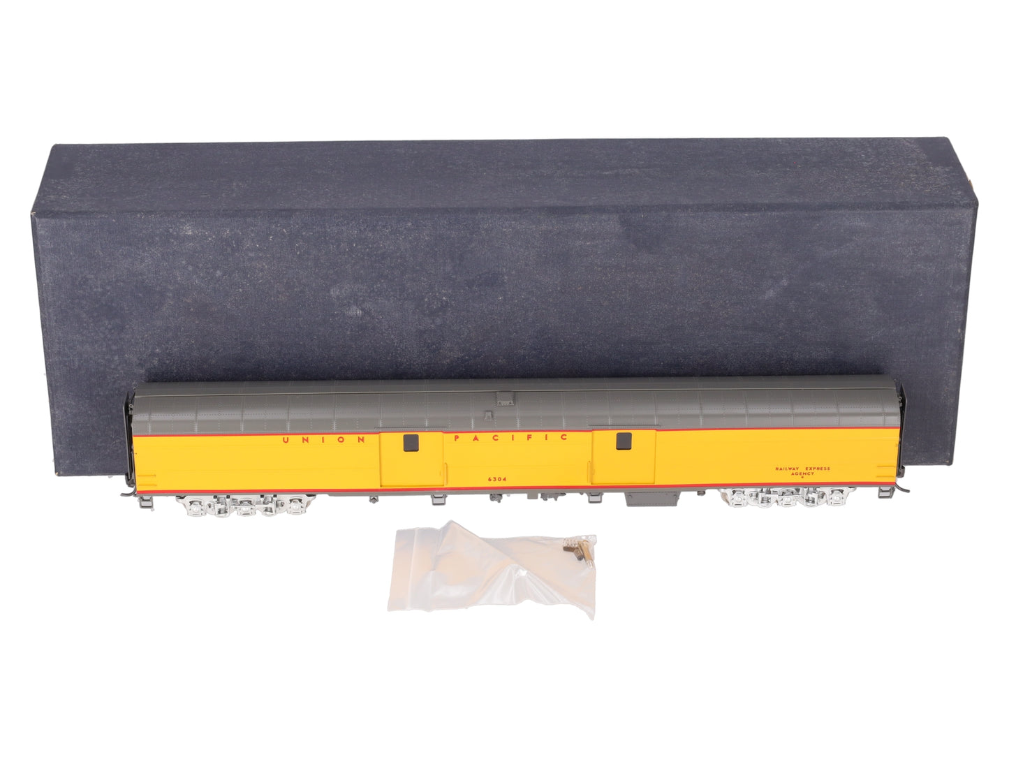 Wasatch HO Scale BRASS Union Pacific 6300-6324 Baggage Passenger Car- Painted/Box