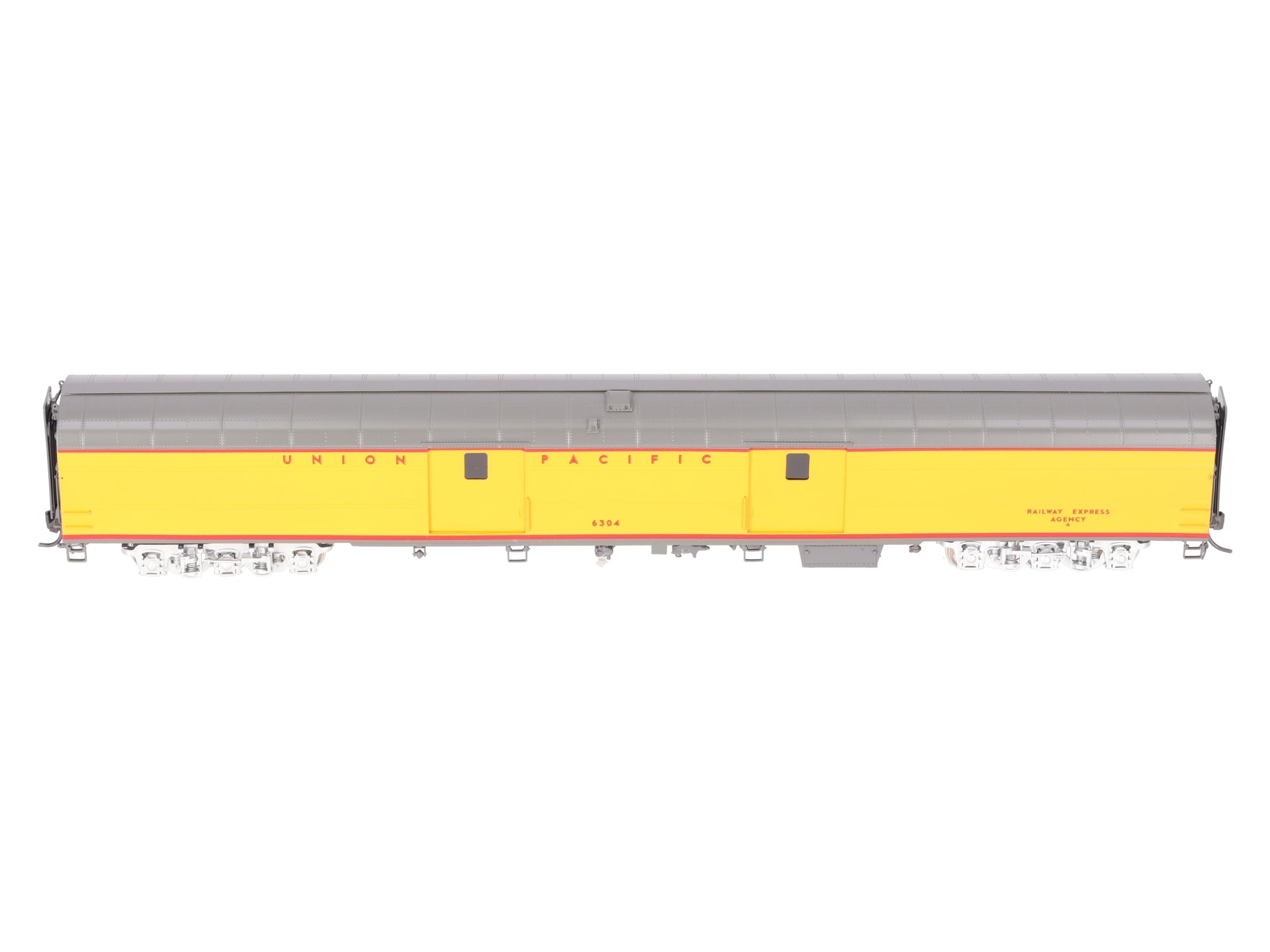 Wasatch HO Scale BRASS Union Pacific 6300-6324 Baggage Passenger Car- Painted/Box