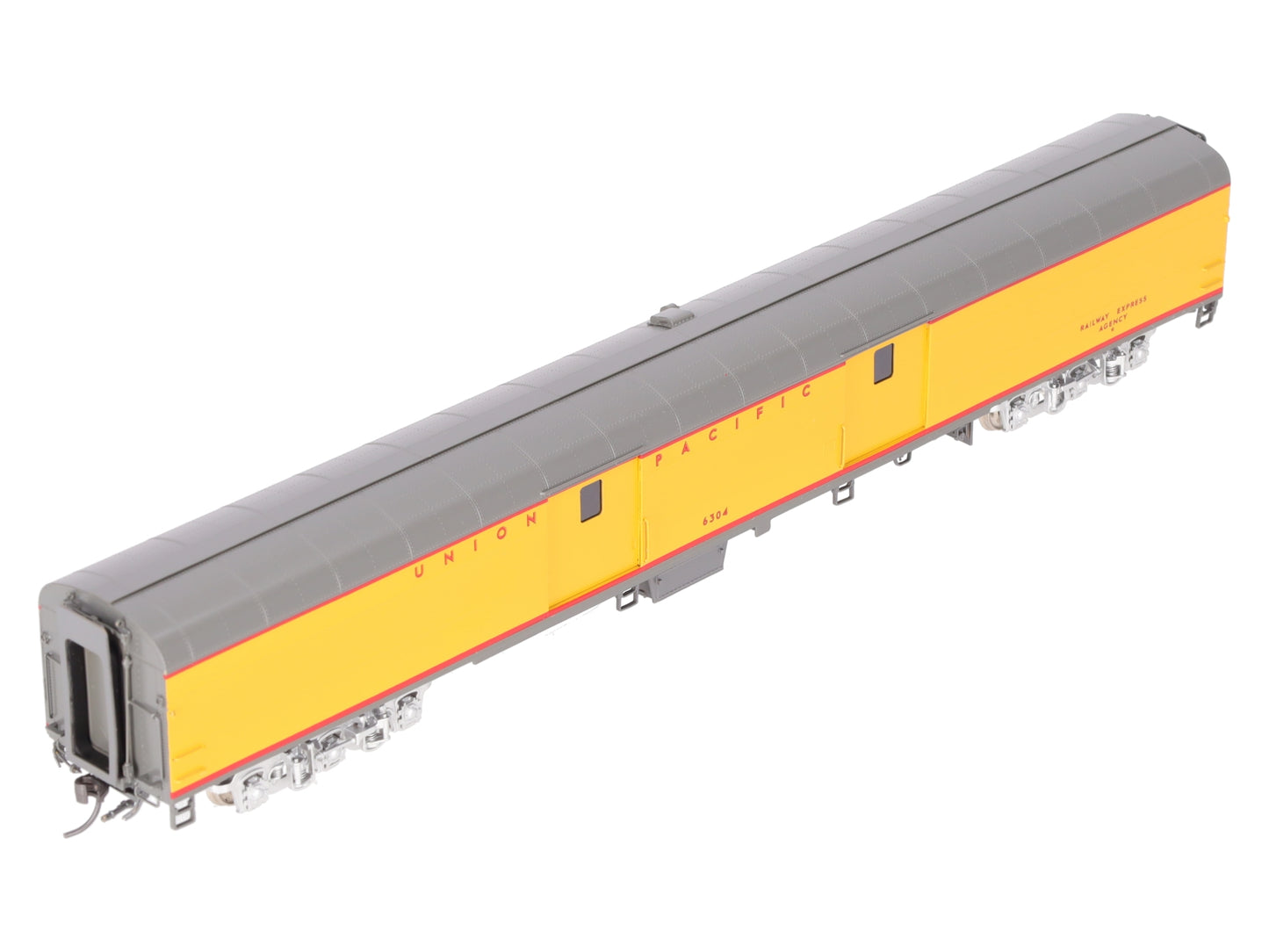 Wasatch HO Scale BRASS Union Pacific 6300-6324 Baggage Passenger Car- Painted/Box