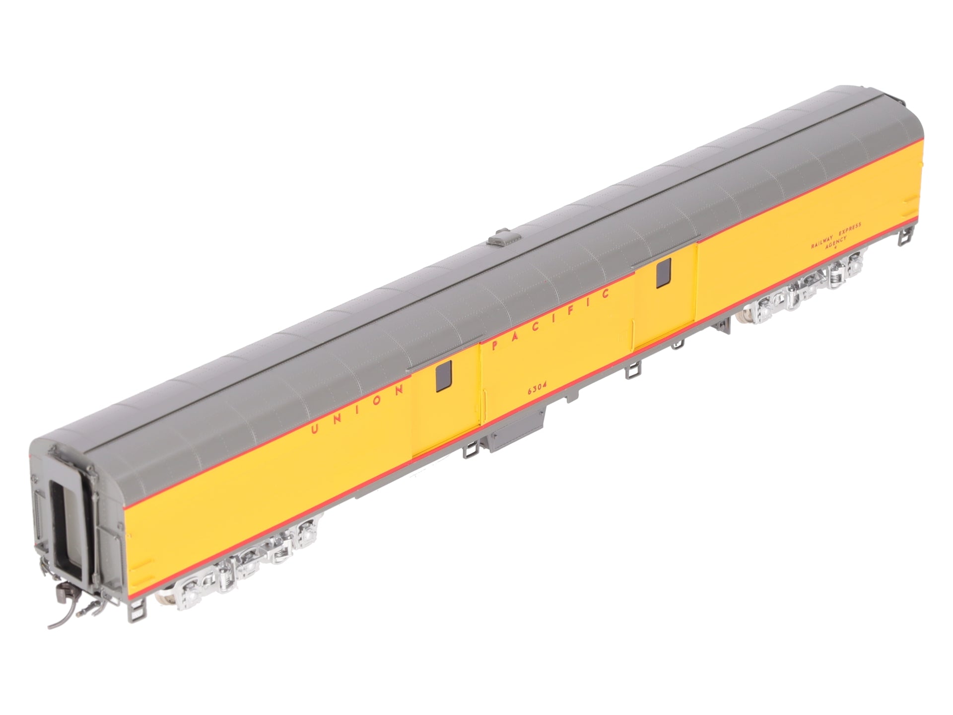 Wasatch HO Scale BRASS Union Pacific 6300-6324 Baggage Passenger Car- Painted/Box