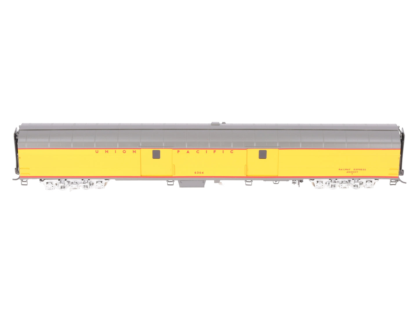 Wasatch HO Scale BRASS Union Pacific 6300-6324 Baggage Passenger Car- Painted/Box