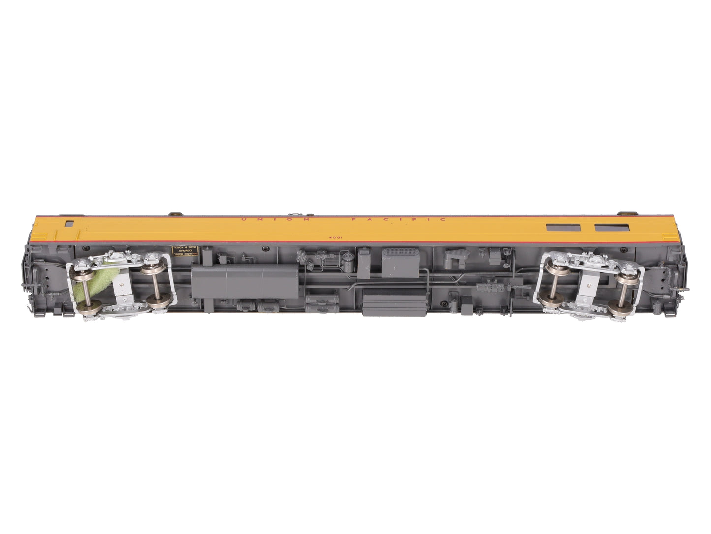 Wasatch 4000-4003 HO Brass Union Pacific Lunch Counter Diner Car - painted/Box
