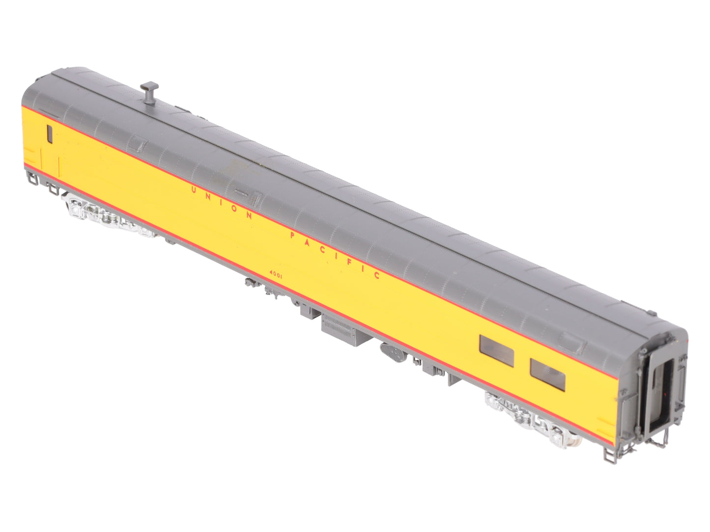 Wasatch 4000-4003 HO Brass Union Pacific Lunch Counter Diner Car - painted/Box