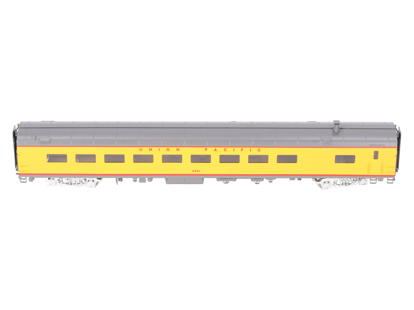 Wasatch 4000-4003 HO Brass Union Pacific Lunch Counter Diner Car - painted/Box