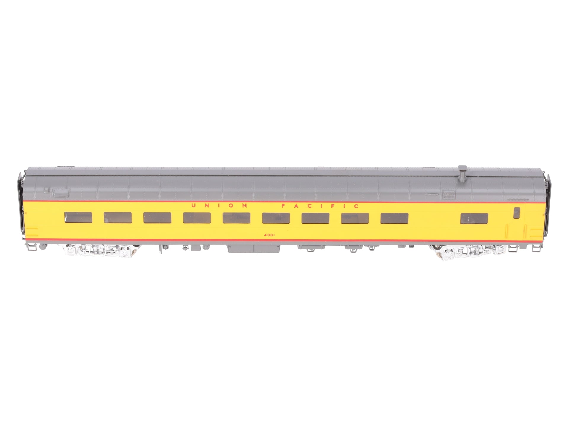 Wasatch 4000-4003 HO Brass Union Pacific Lunch Counter Diner Car - painted/Box