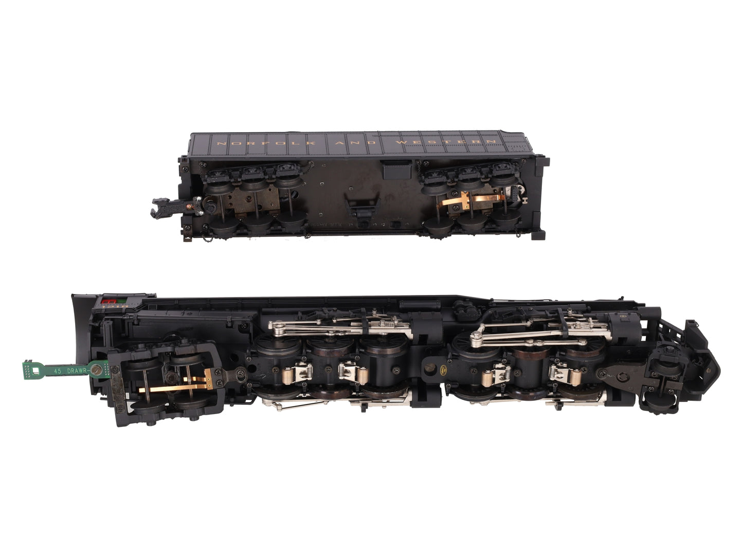 MTH 20-3271-1 N&W 2-6-6-4 Class A Steam Engine #1218 (Hi-Rail Wheels) w/PS2 LN/Box