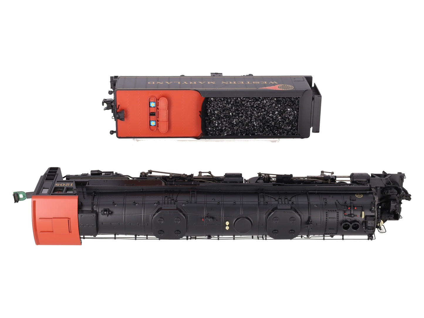 MTH 20-3242-1 WM 4-6-6-4 M-2 Challenger Steam Locomotive w/PS2 #1208 EX/Box