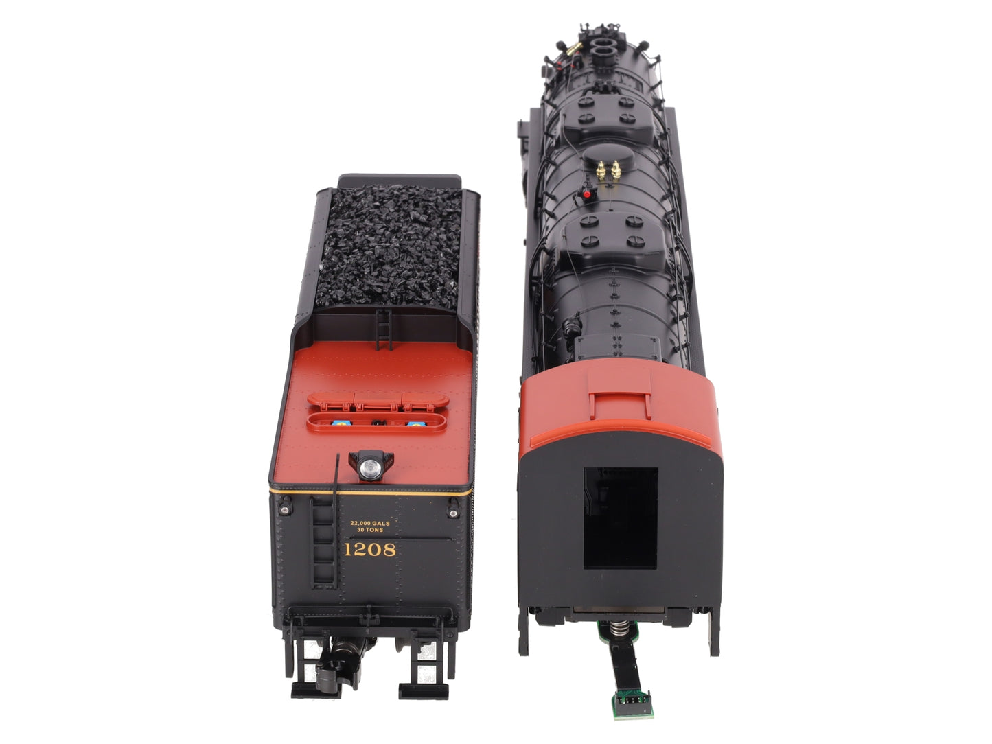 MTH 20-3242-1 WM 4-6-6-4 M-2 Challenger Steam Locomotive w/PS2 #1208 EX/Box