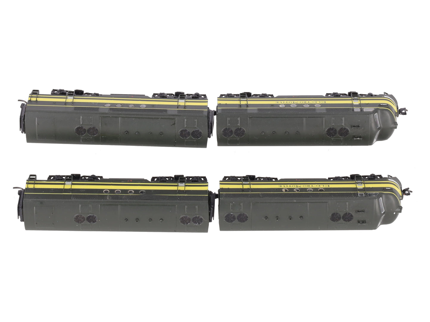 Yesteryear 103 N Scale EMD Demonstrator Locomotives ABBA #103-103A EX/Box