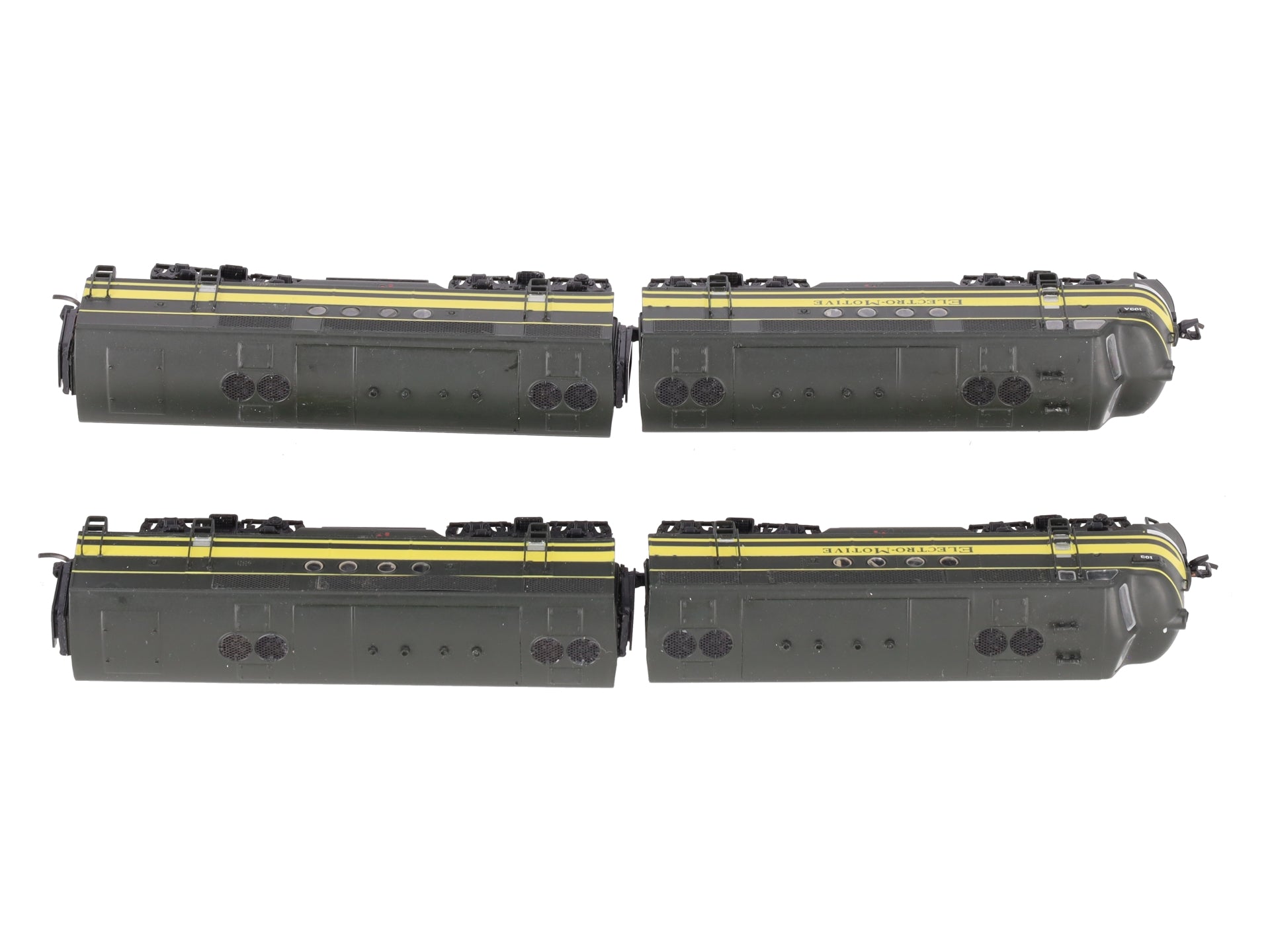 Yesteryear 103 N Scale EMD Demonstrator Locomotives ABBA #103-103A EX/Box