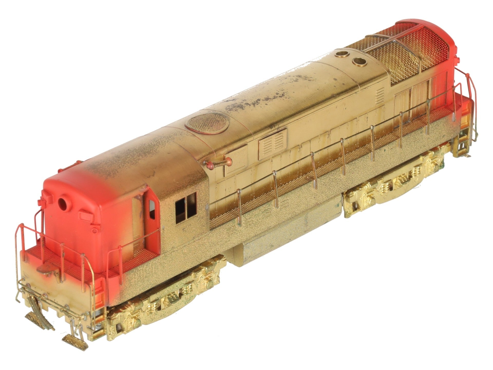 Red Ball H-16-44 HO Scale Brass Fairbanks-Morse Baby Trainmaster Diesel VG/Box