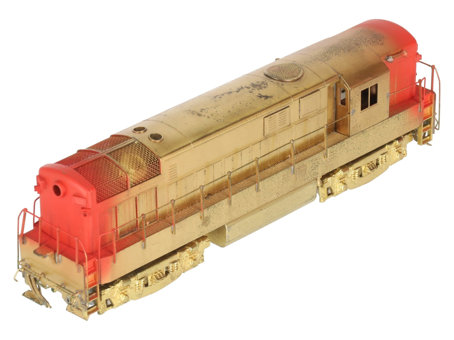 Red Ball H-16-44 HO Scale Brass Fairbanks-Morse Baby Trainmaster Diesel VG/Box