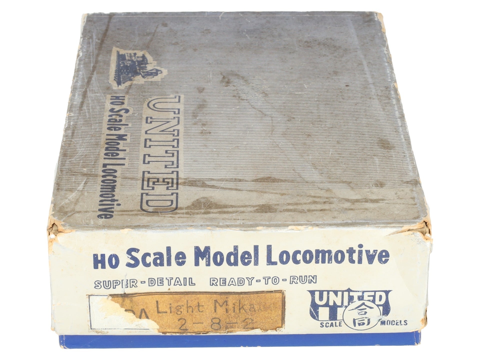 United Models HO BRASS UP 2-8-2 Mikado Steam Loco & Tender #2210 - Painted/Box