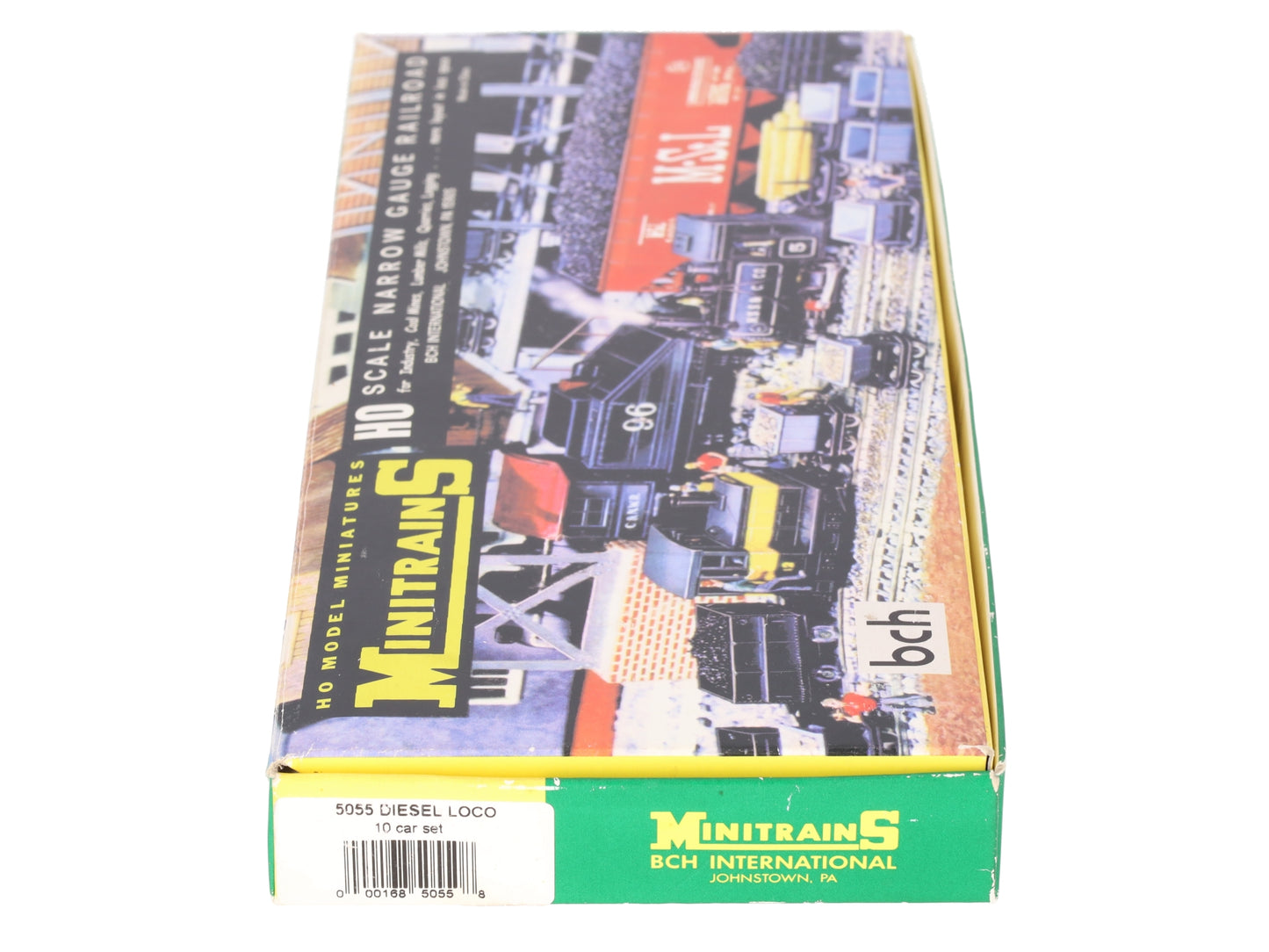 Big City Hobbies 5055 HOn30 Diesel Train Set - Green (Set of 10) EX/Box