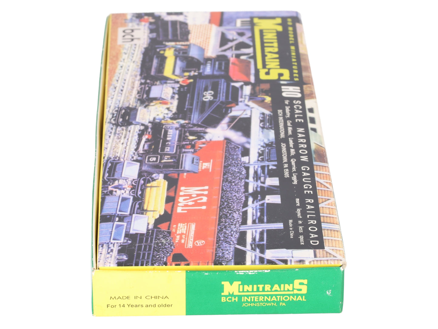 Big City Hobbies 5055 HOn30 Diesel Train Set - Green (Set of 10) EX/Box
