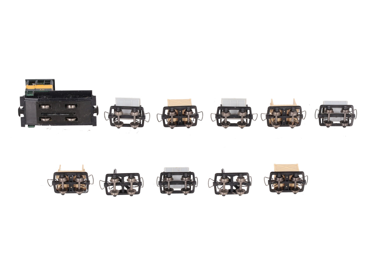 Big City Hobbies 5055 HOn30 Diesel Train Set - Green (Set of 10)