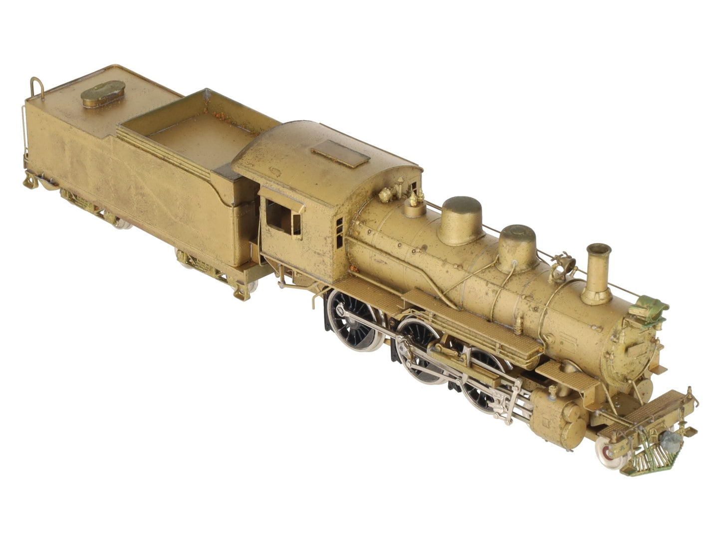 Pacific Fast Mail HO BRASS D&RGW 4-6-0 Steam Loco & Tender - Unpainted VG/Box