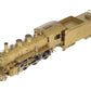 Pacific Fast Mail HO BRASS D&RGW 4-6-0 Steam Loco & Tender - Unpainted VG/Box