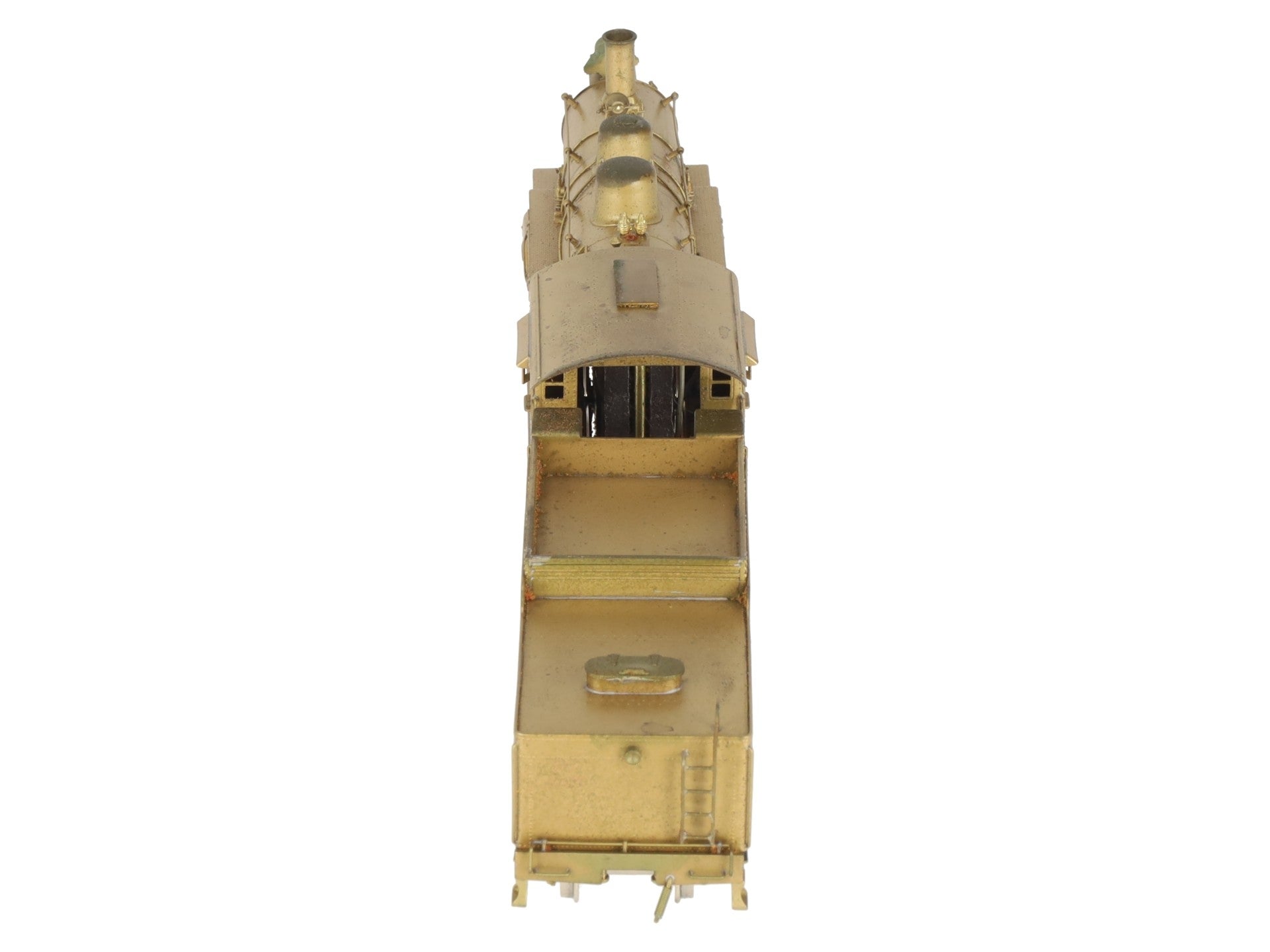 Pacific Fast Mail HO BRASS D&RGW 4-6-0 Steam Loco & Tender - Unpainted VG/Box