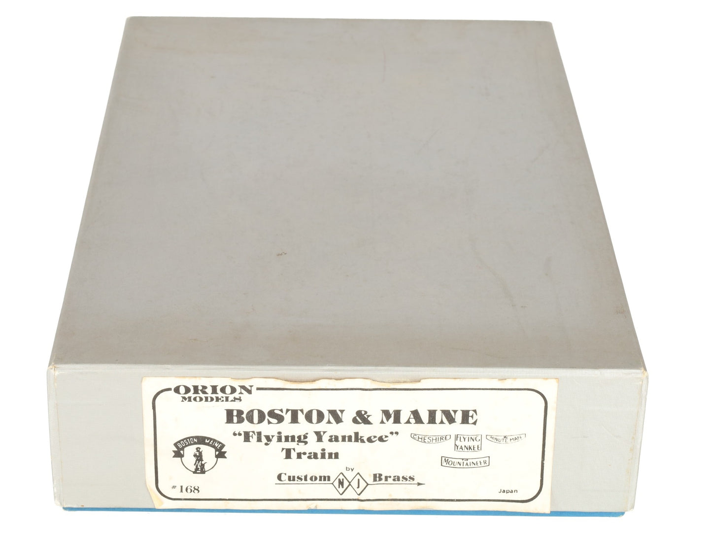 Orion Models HO Scale BRASS B&M "Flying Yankee" Train - Unpainted EX/Box