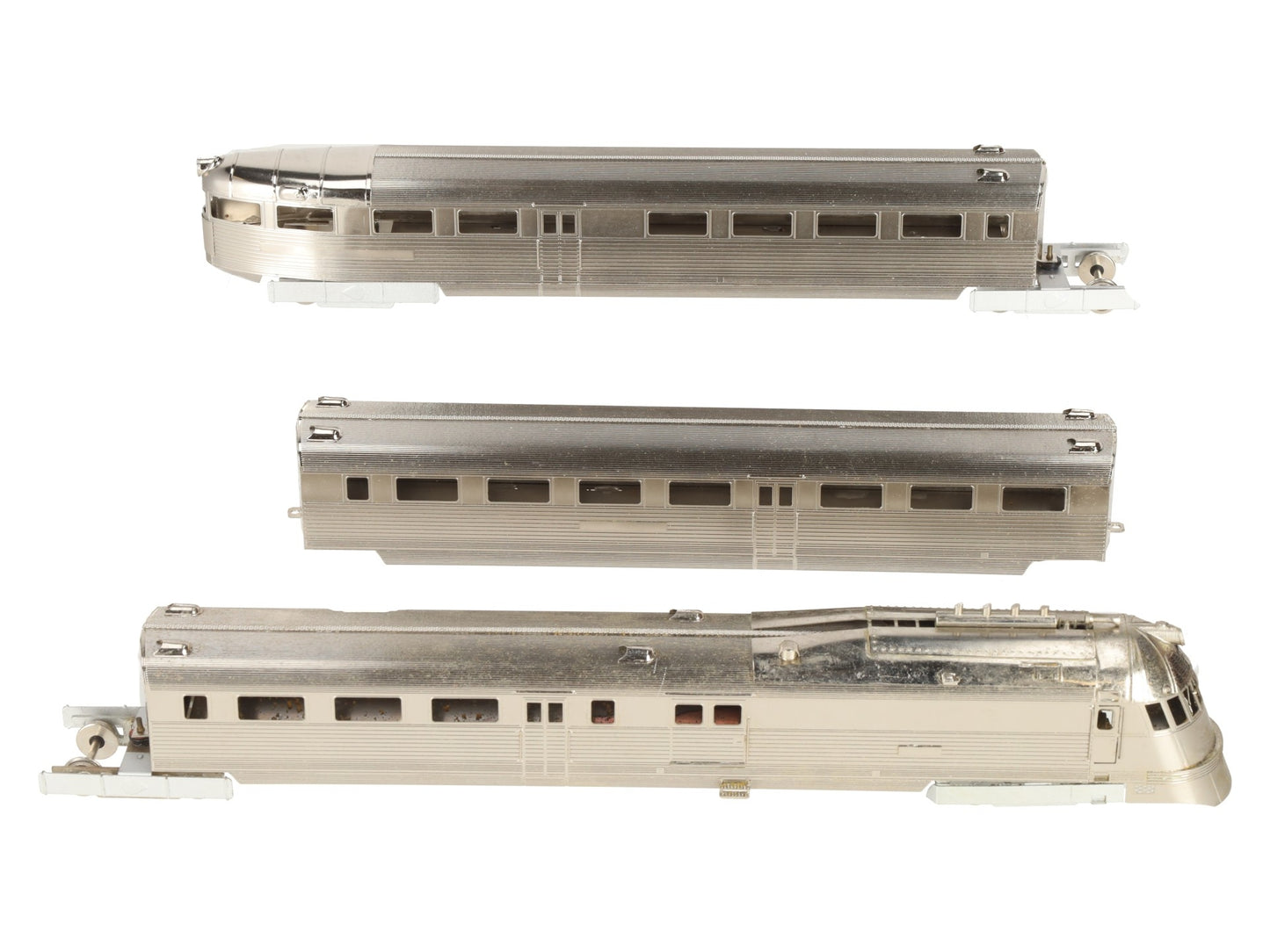 Orion Models HO Scale BRASS B&M "Flying Yankee" Train - Unpainted EX/Box