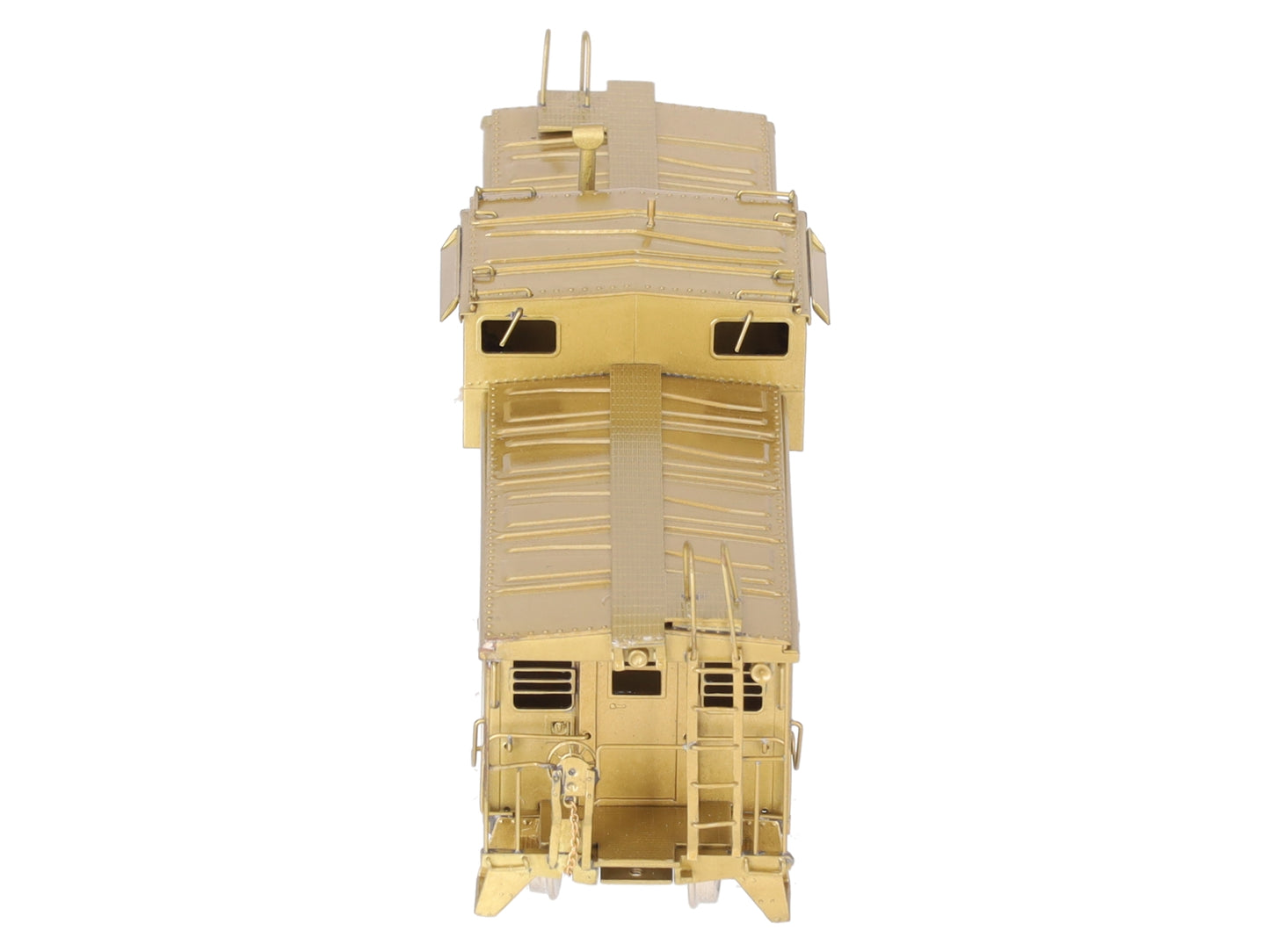 Overland OMI-1154 HO BRASS D&RGW Wide Vision Caboose - Unpainted EX/Box