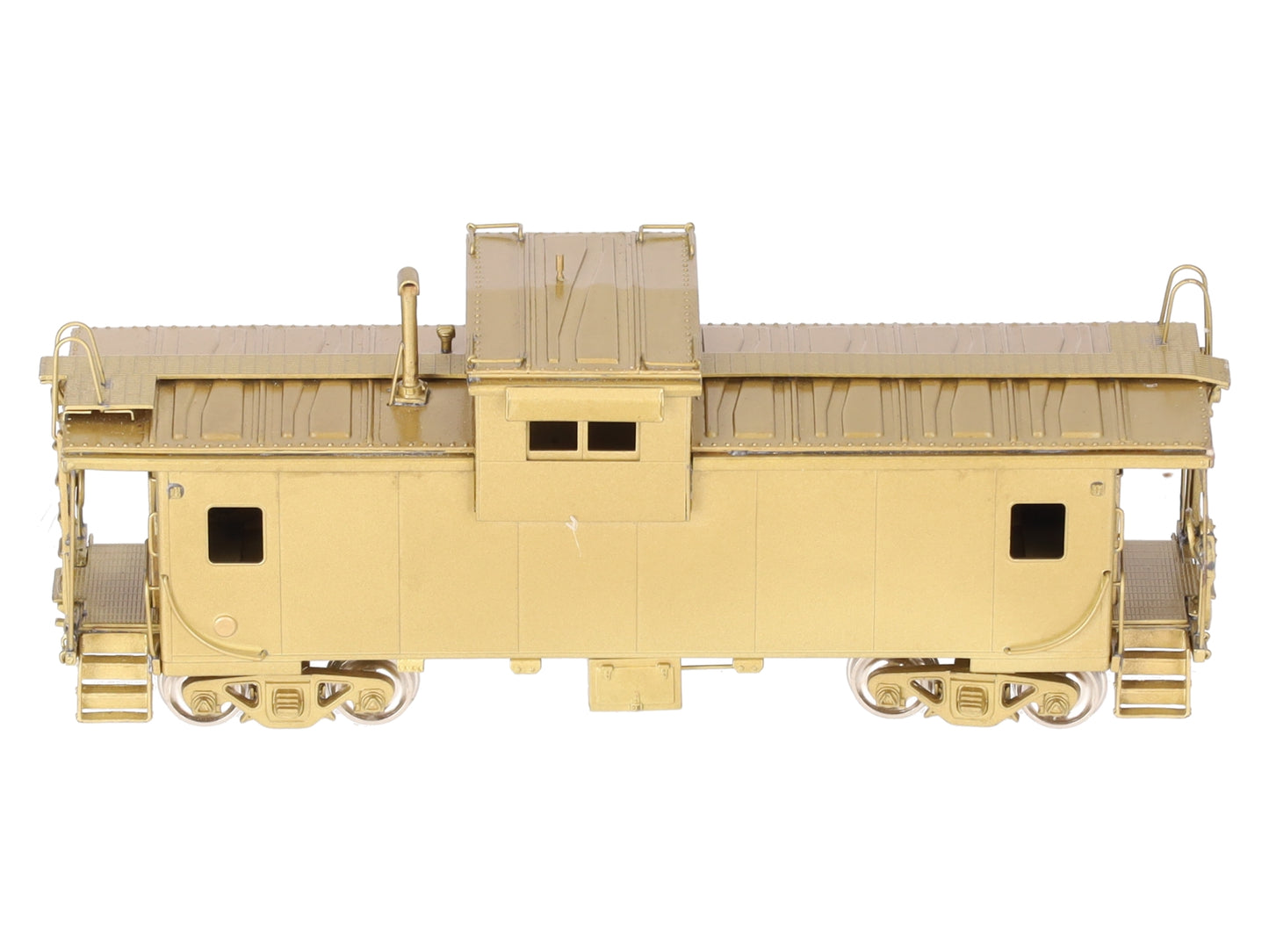 Overland OMI-1154 HO BRASS D&RGW Wide Vision Caboose - Unpainted EX/Box