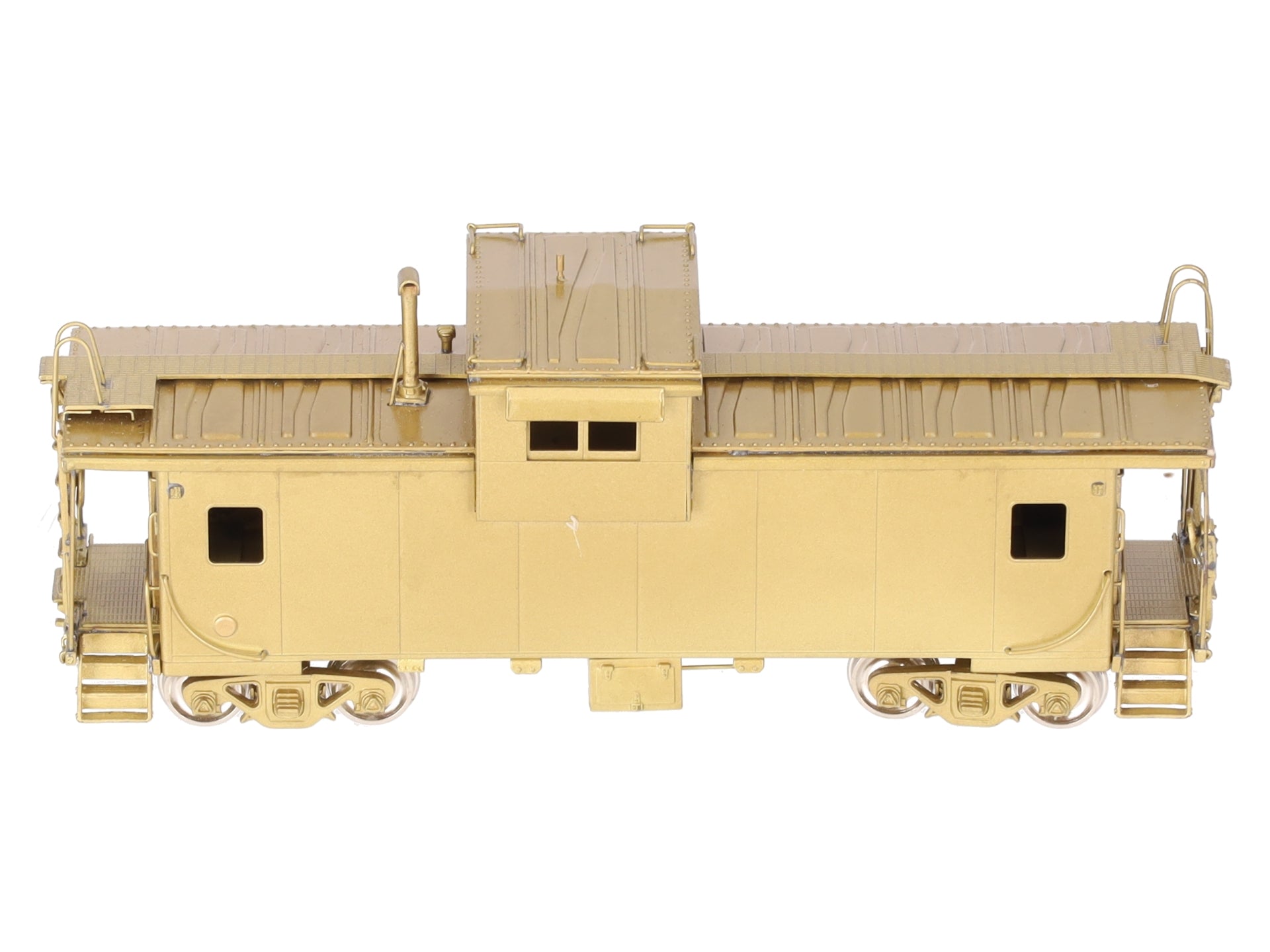 Overland OMI-1154 HO BRASS D&RGW Wide Vision Caboose - Unpainted EX/Box