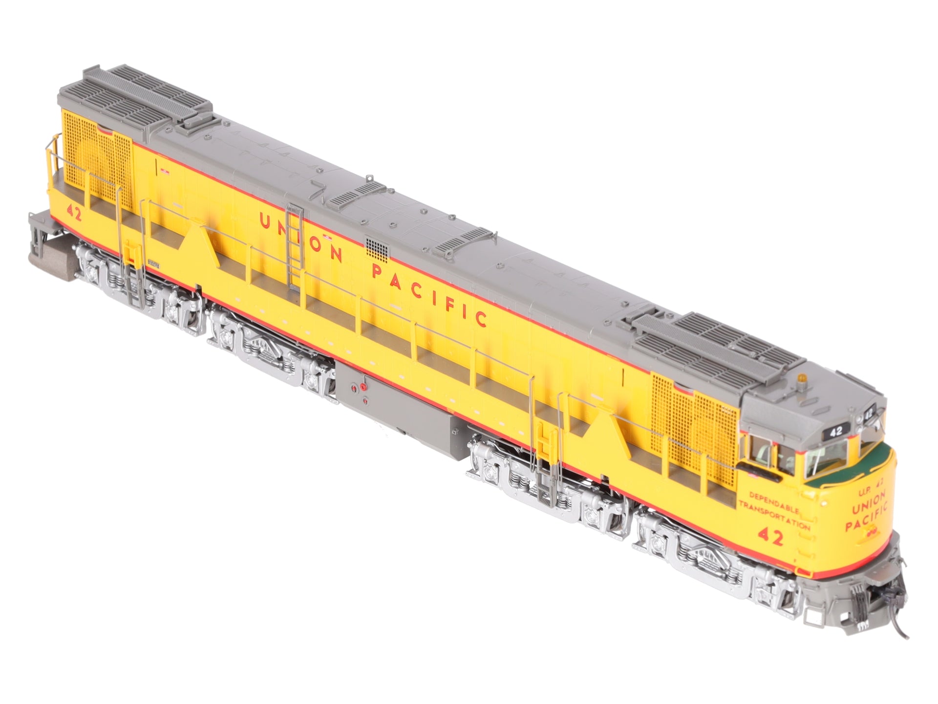 Overland 6421.1 HO BRASS Union Pacific U50D Diesel #42 (#34-85) EX/Box