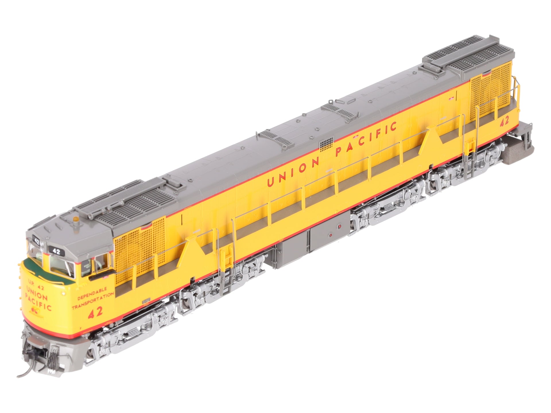Overland 6421.1 HO BRASS Union Pacific U50D Diesel #42 (#34-85) EX/Box