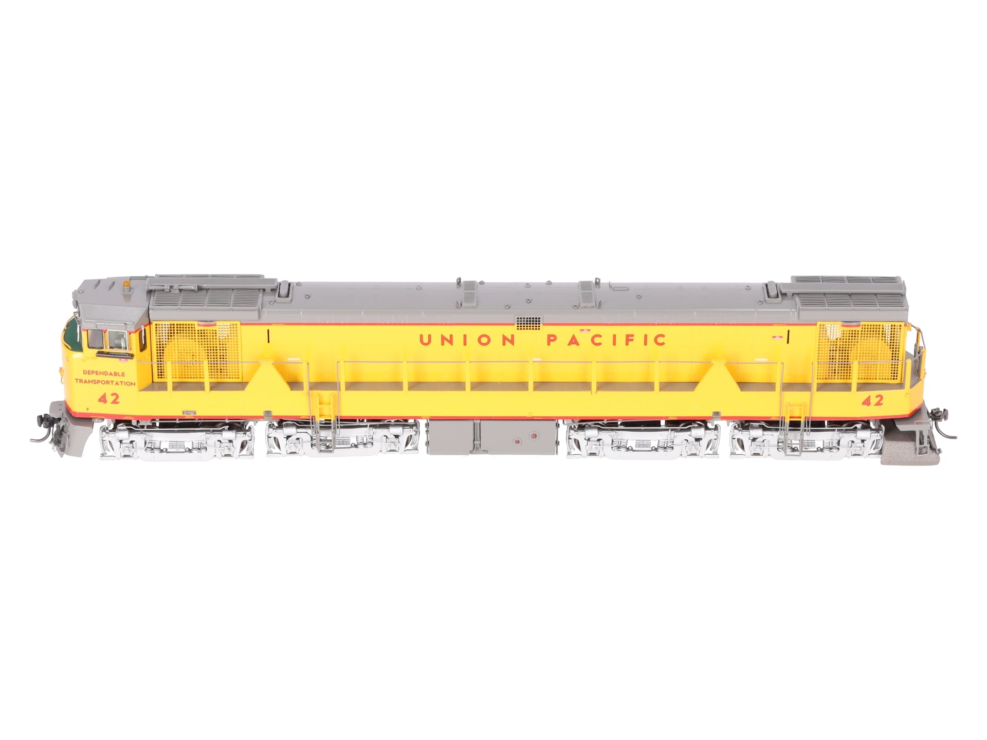 Overland 6421.1 HO BRASS Union Pacific U50D Diesel #42 (#34-85) EX/Box
