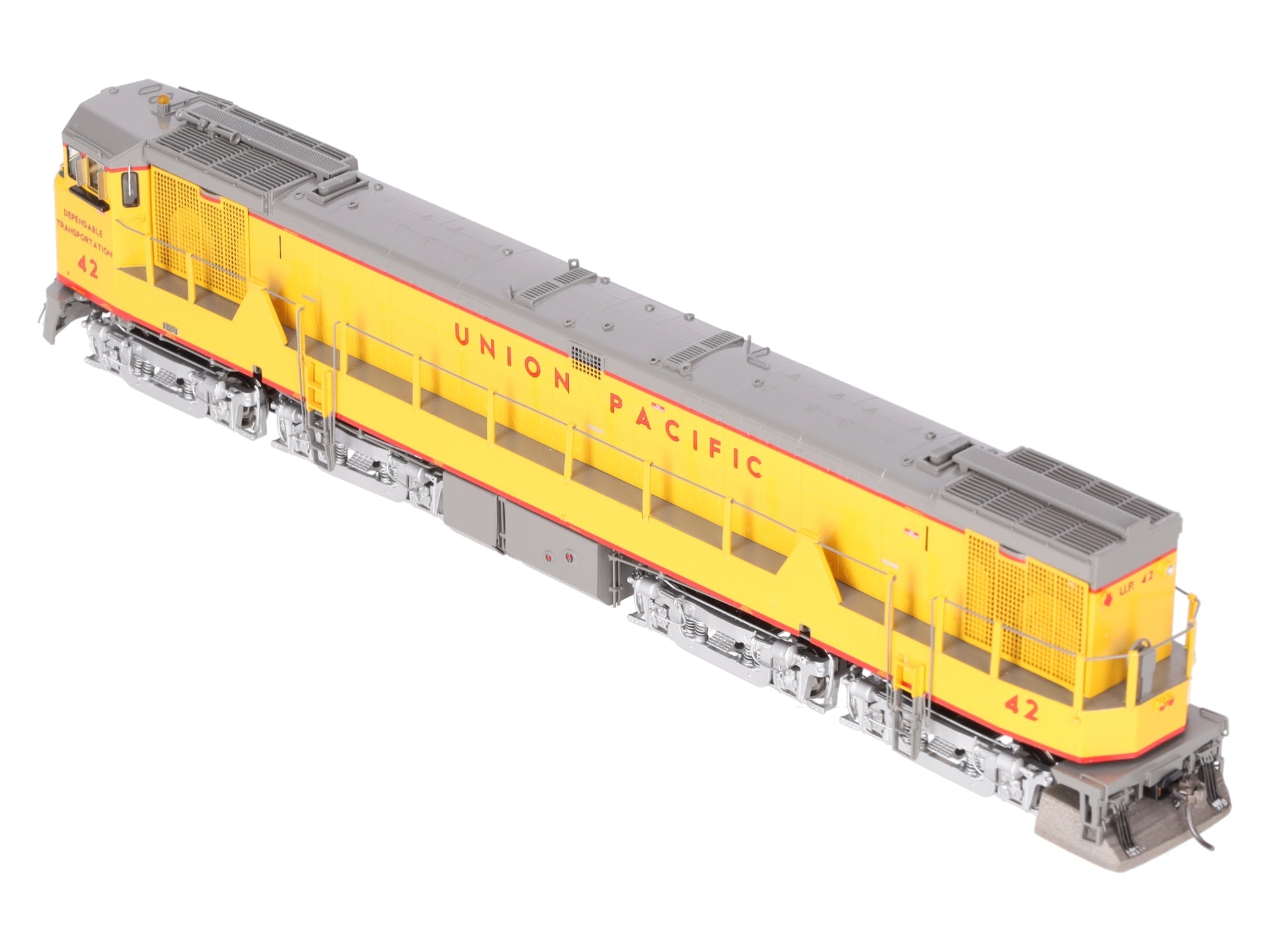 Overland 6421.1 HO BRASS Union Pacific U50D Diesel #42 (#34-85) EX/Box