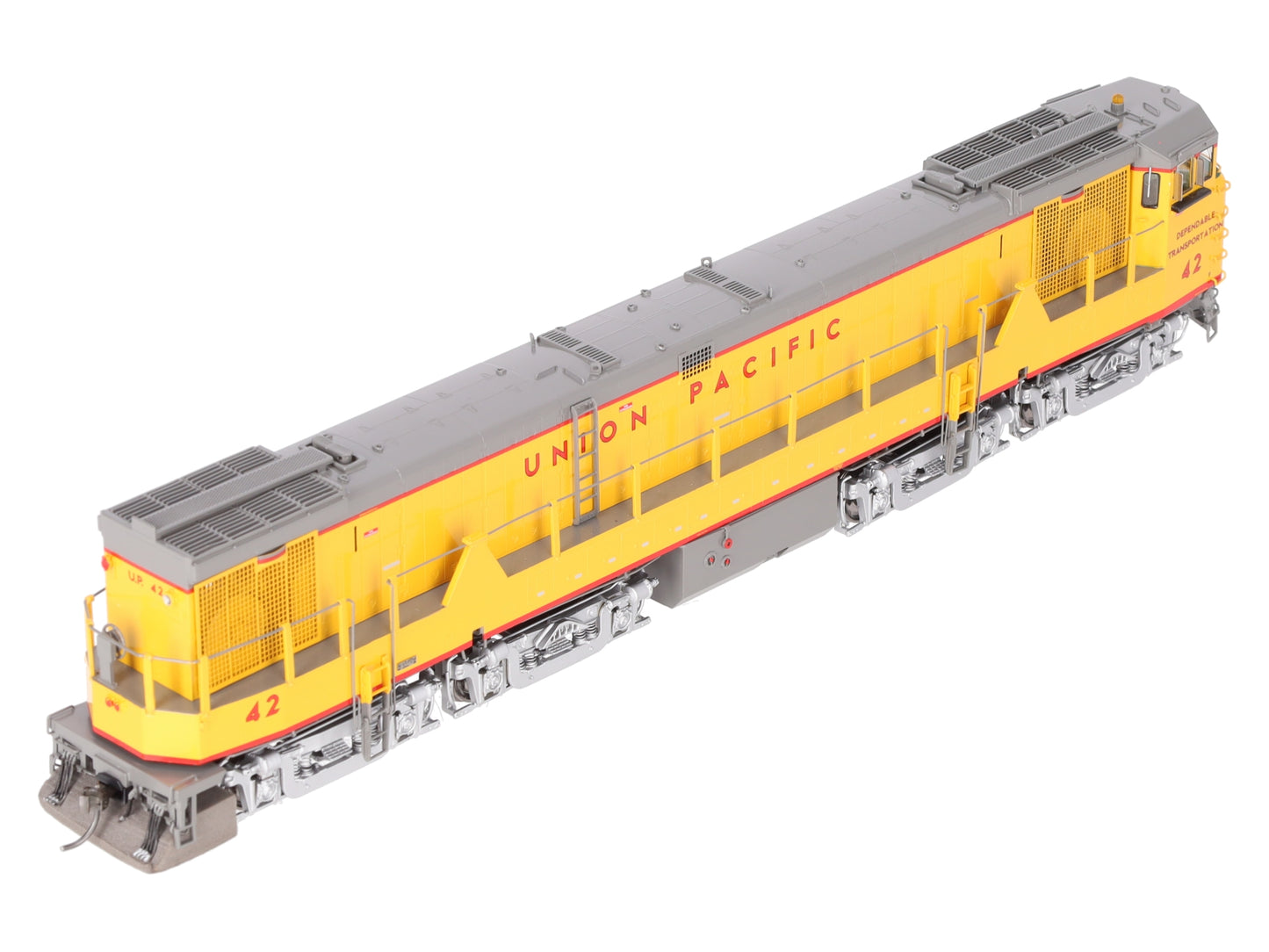 Overland 6421.1 HO BRASS Union Pacific U50D Diesel #42 (#34-85) EX/Box