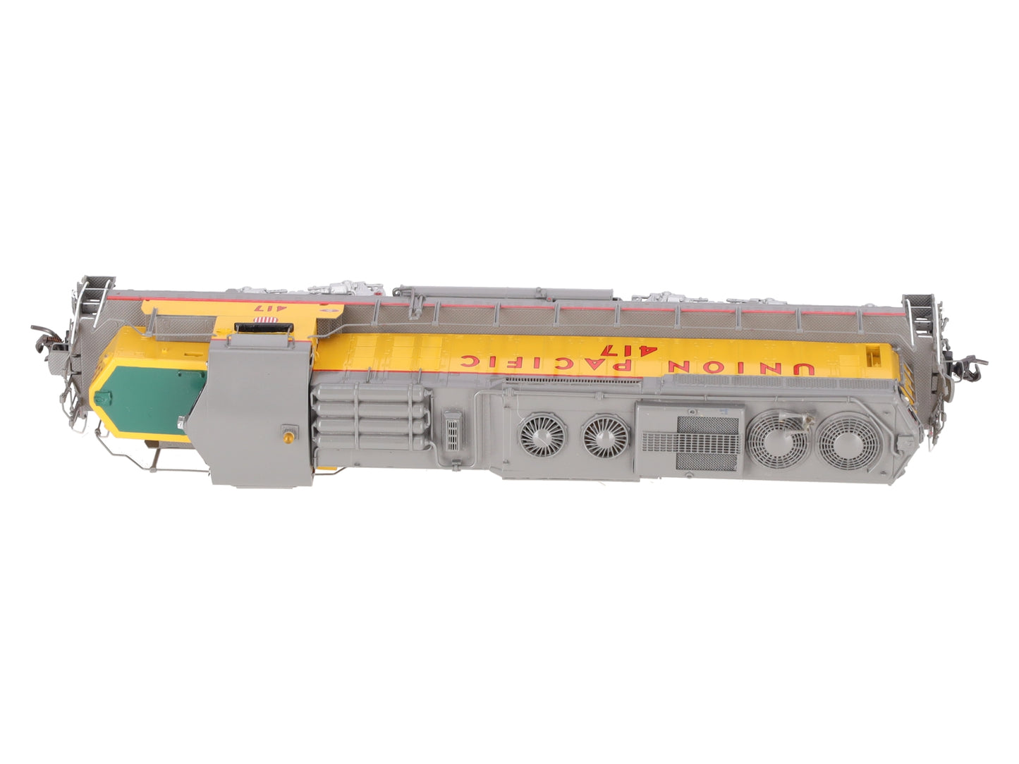 Overland 6765.1 BRASS HO Union Pacific SD24 Diesel Locomotive #417 - F. Painted LN/Box