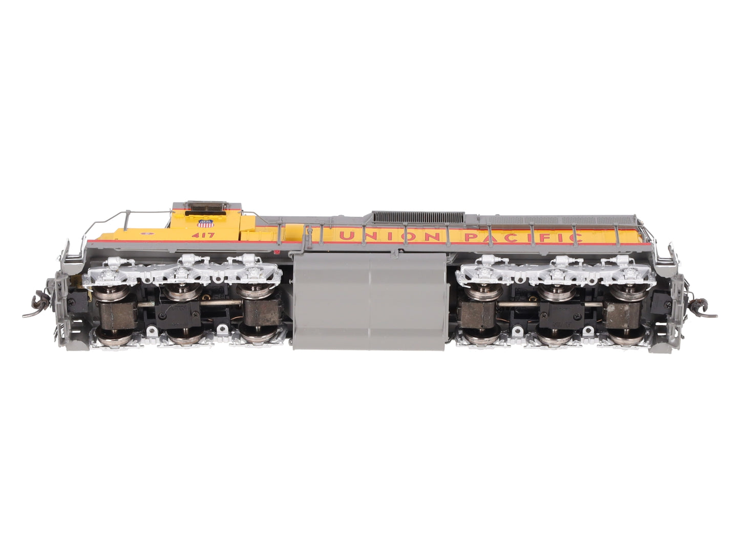 Overland 6765.1 BRASS HO Union Pacific SD24 Diesel Locomotive #417 - F. Painted LN/Box