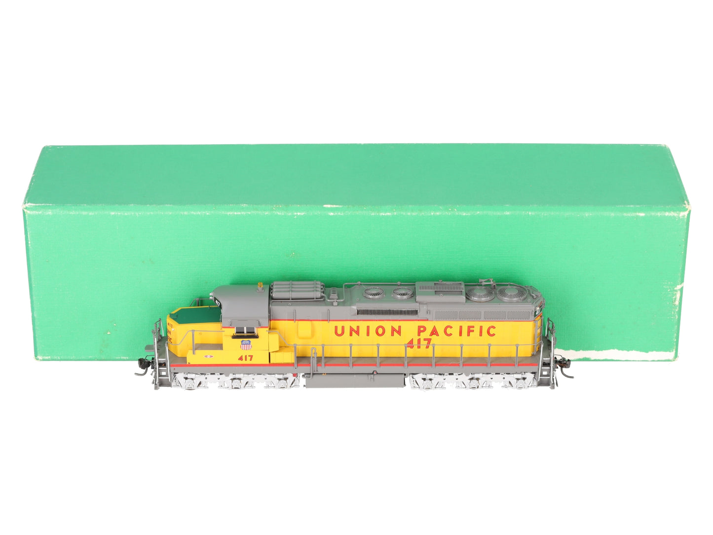 Overland 6765.1 BRASS HO Union Pacific SD24 Diesel Locomotive #417 - F. Painted LN/Box