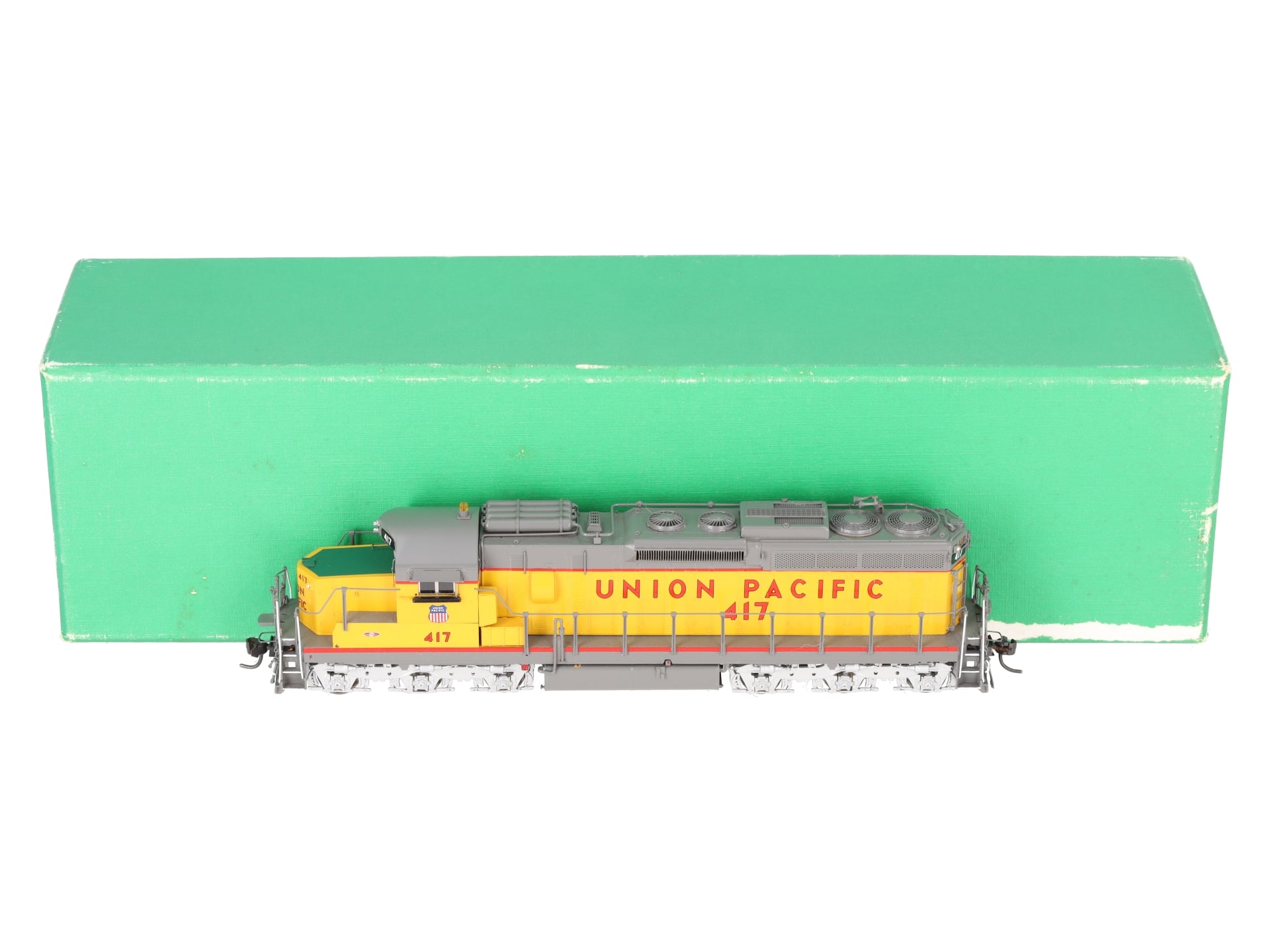 Overland 6765.1 BRASS HO Union Pacific SD24 Diesel Locomotive #417 - F. Painted LN/Box