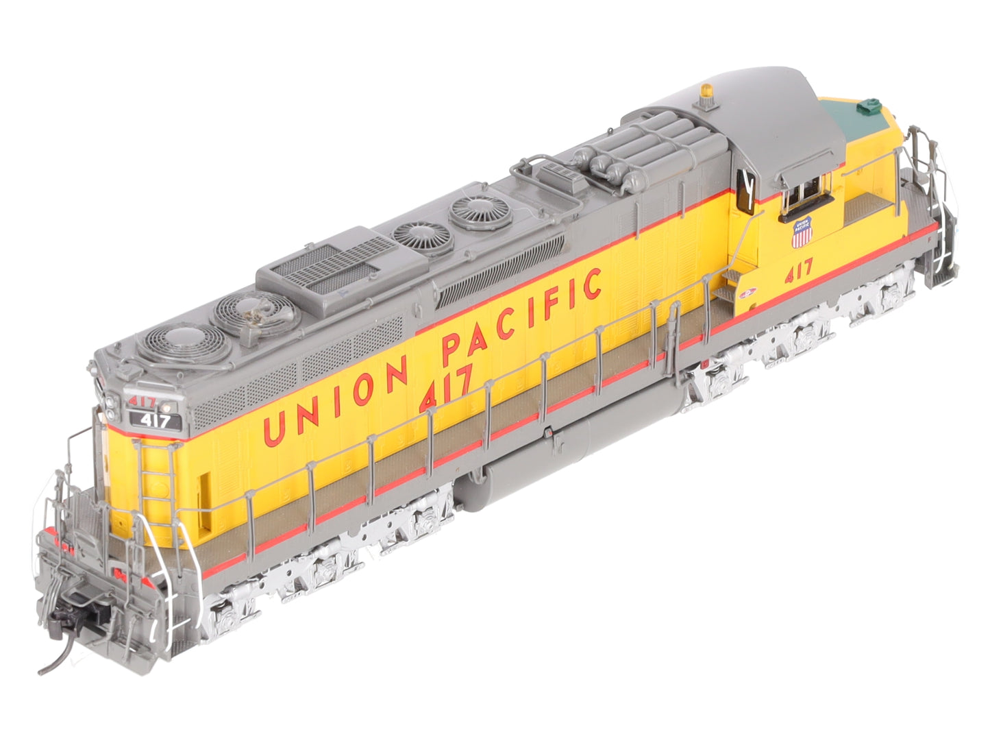 Overland 6765.1 BRASS HO Union Pacific SD24 Diesel Locomotive #417 - F. Painted LN/Box