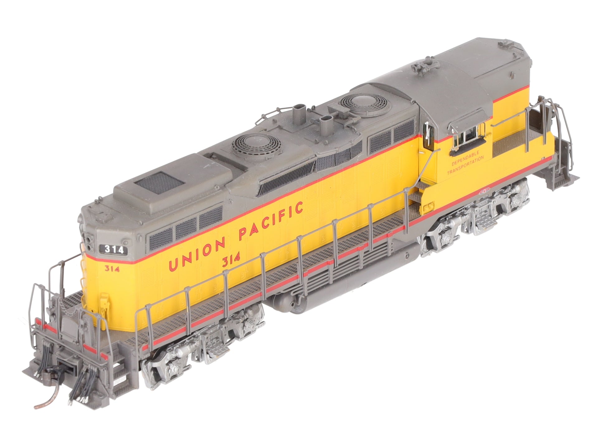 Overland OMI-6217 HO BRASS UP GP9 #314 Elliott Turbocharger 48