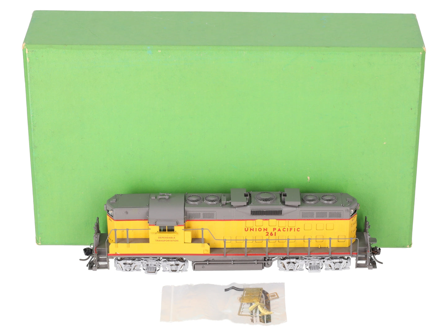 Overland OMI-6215 HO BRASS UP GP9 Diesel Locomotive #261 - Factory Painted EX/Box