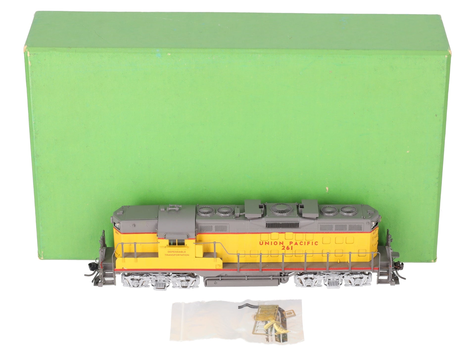Overland OMI-6215 HO BRASS UP GP9 Diesel Locomotive #261 - Factory Painted EX/Box