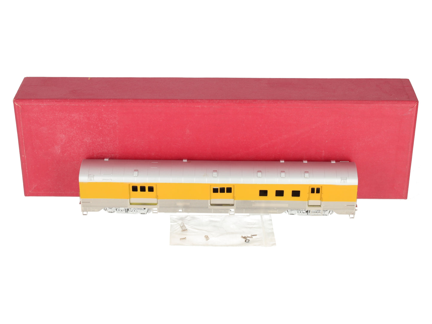 Palace Car Co HO BRASS D&RGW Baggage/RPO Passenger Car #1202/Box