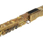 HO Scale BRASS Berkshire 2-8-4 Steam Locomotive & Tender- Unpainted VG