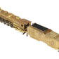 HO Scale BRASS Berkshire 2-8-4 Steam Locomotive & Tender- Unpainted VG