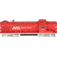 HO BRASS Vermont Railway Alco RS-3 Diesel Locomotive #604 - Painted