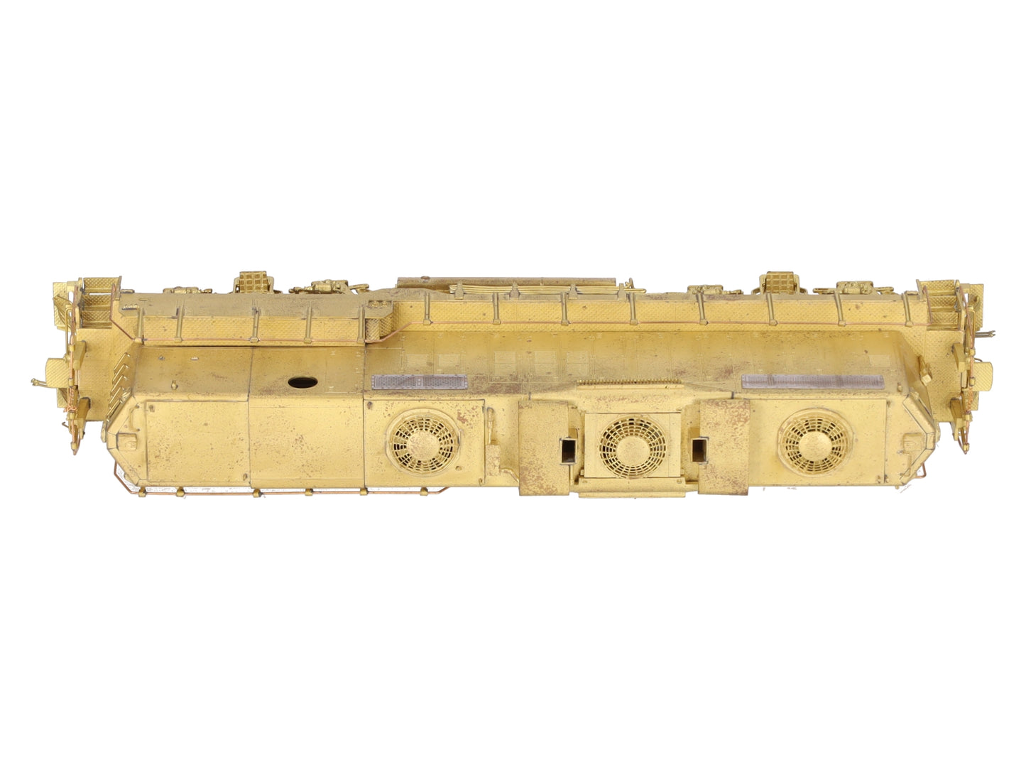 Overland 6216 HO BRASS UP GP-9B Diesel w/AI Research Turbocharger - Unpainted EX/Box