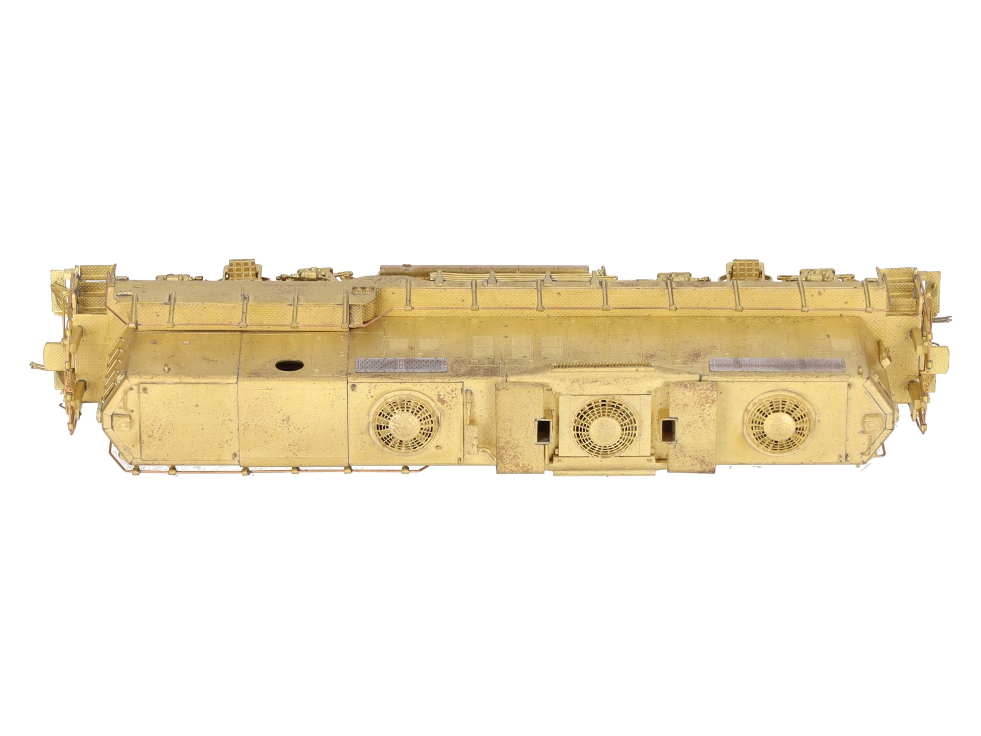 Overland 6216 HO BRASS UP GP-9B Diesel w/AI Research Turbocharger - Unpainted EX/Box