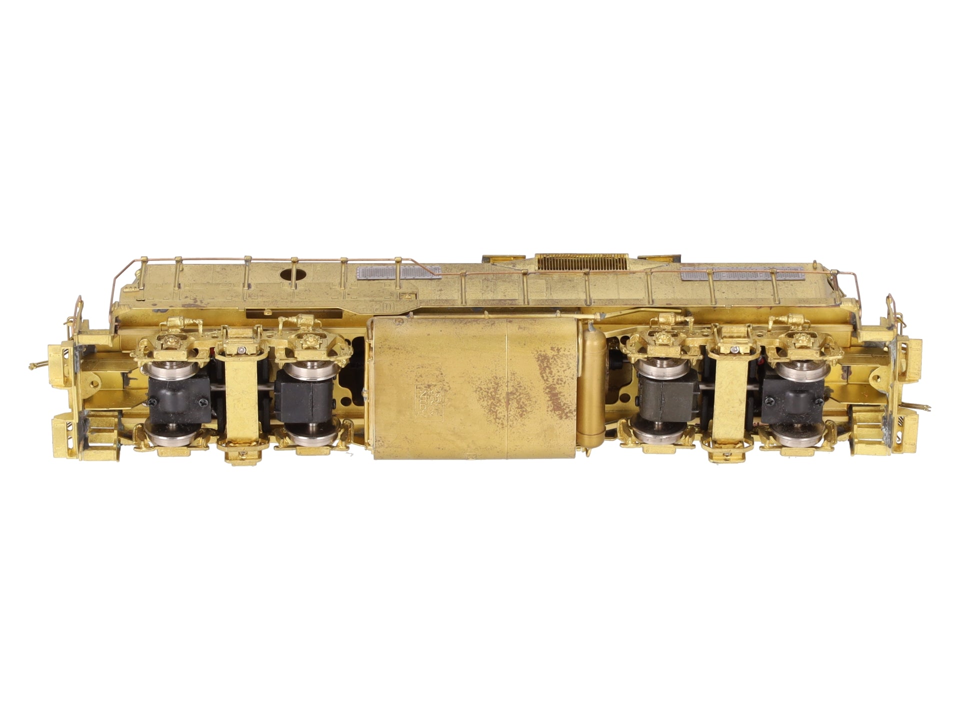 Overland 6216 HO BRASS UP GP-9B Diesel w/AI Research Turbocharger - Unpainted EX/Box