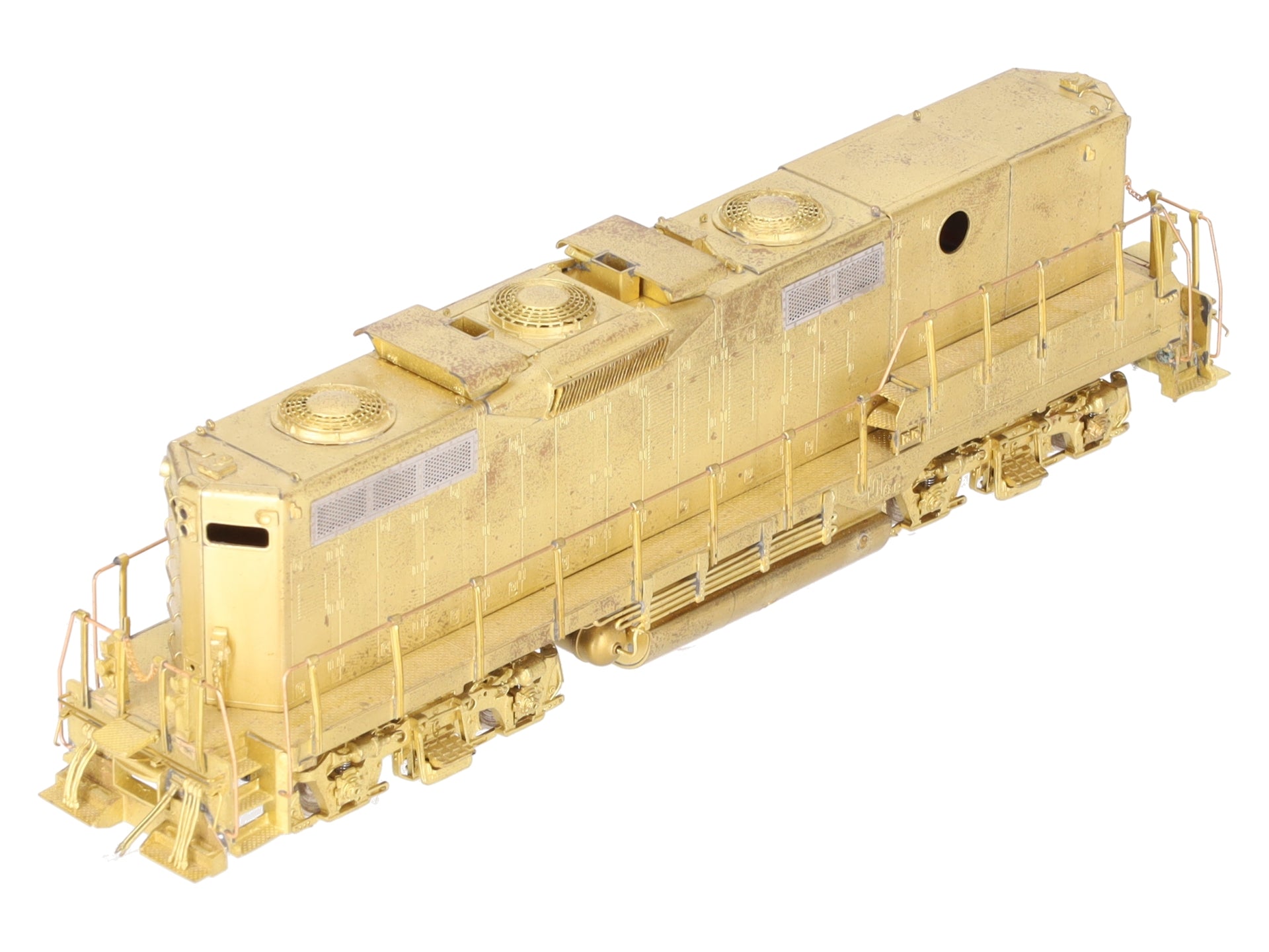 Overland 6216 HO BRASS UP GP-9B Diesel w/AI Research Turbocharger - Unpainted EX/Box