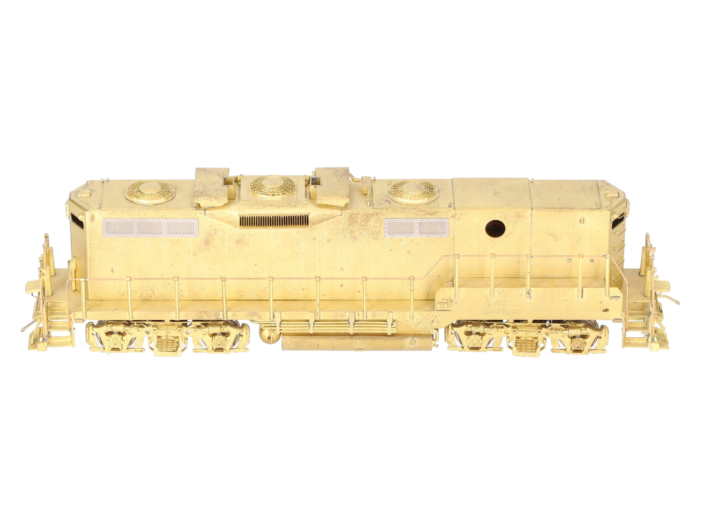 Overland 6216 HO BRASS UP GP-9B Diesel w/AI Research Turbocharger - Unpainted EX/Box